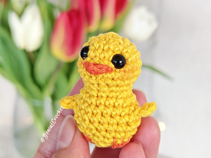 Easter Amigurumi Set: Bunny in a Dress, Chick and Egg Basket -PDF Pattern