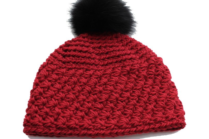 "Express" Bommelmütze häkeln kuschelig, modern & in wenigen Stunden fertig