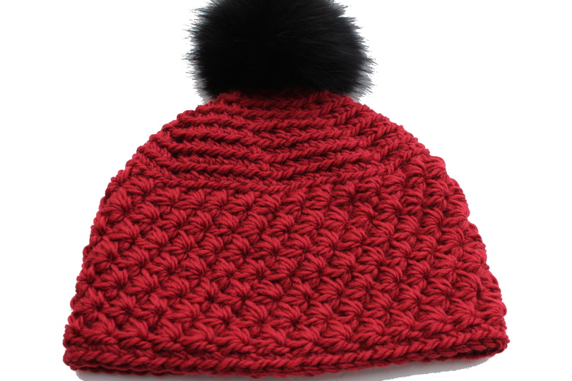 "Express" Bommelmütze häkeln kuschelig, modern & in wenigen Stunden fertig