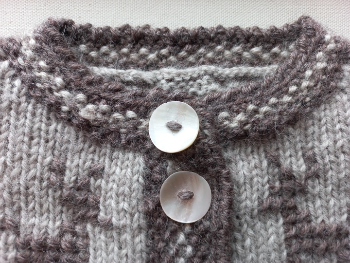 Strickanleitung Baby/Kinder-TRACHTENJACKE, Schurwolle, Größe 86/92