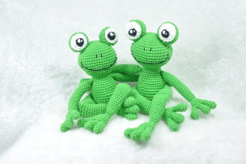 Häkelanleitung Süßer Frosch – Dein neuer Lieblingsbegleiter!