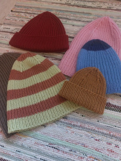 INNA hat, knitting pattern,