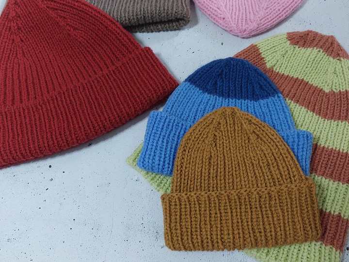 INNA hat, knitting pattern,