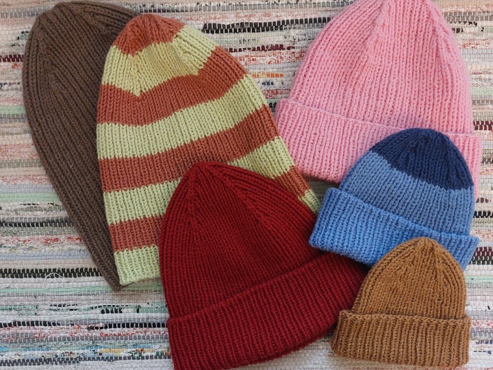 INNA hat, knitting pattern,