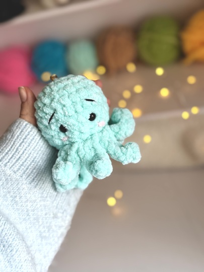 Crochet no sew beginner friendly plush octopus - ENG