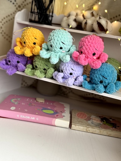 Crochet no sew beginner friendly plush octopus - ENG