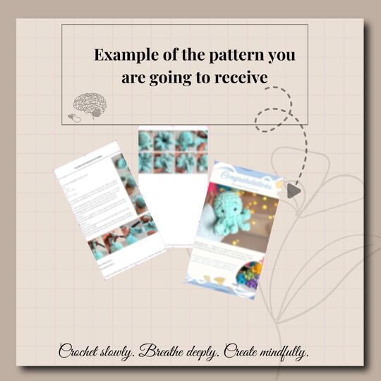 Crochet no sew beginner friendly plush octopus - ENG