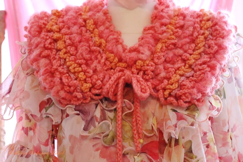 Häkelanleitung Schulterkragen / Hals und Schulter Schmeichler: Reste Beste