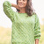 Pullover mit Hebemaschenmuster