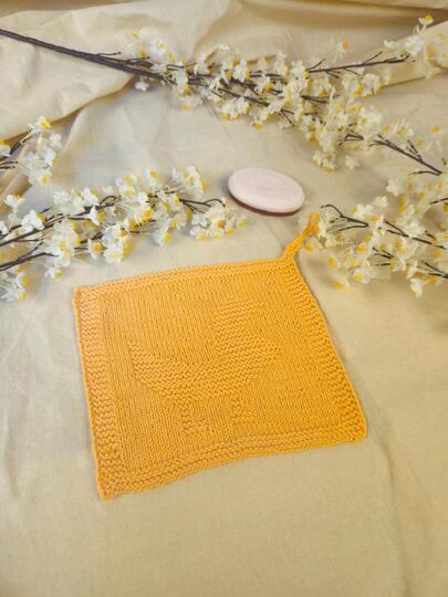 Strickanleitung Huhn Waschlappen - Spültuch