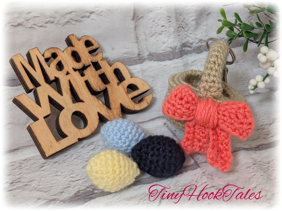 Häkelanleitung für ein "kleines Präsentkörbchen" - Bild 2