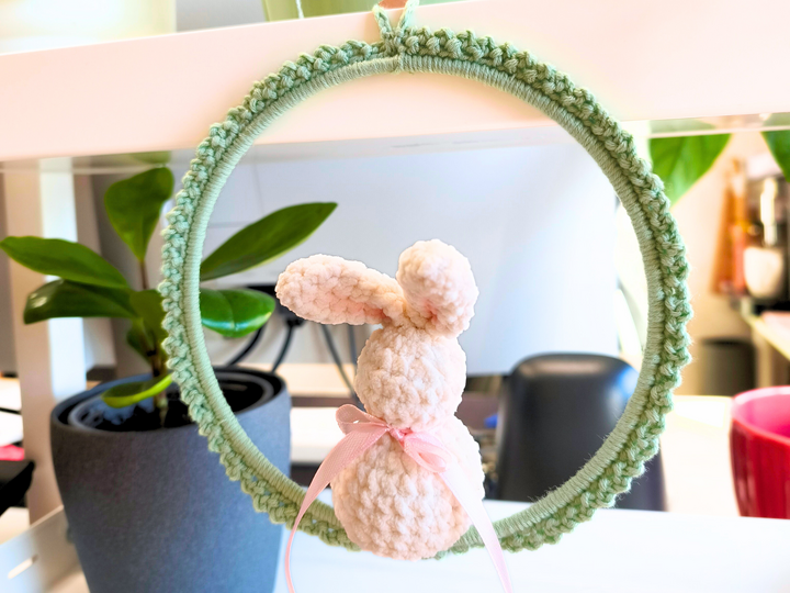 Häkelanleitung Oster Dekokranz Hase