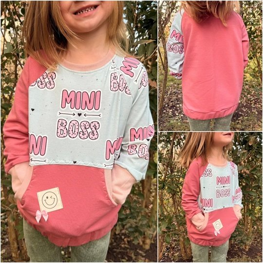 E-Book Schnittmuster SpringdaySweater unisex Gr. 74 bis 164