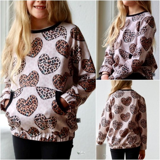 E-Book Schnittmuster SpringdaySweater unisex Gr. 74 bis 164