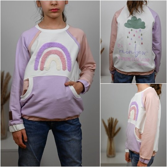 E-Book Schnittmuster SpringdaySweater unisex Gr. 74 bis 164