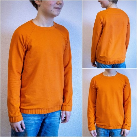 E-Book Schnittmuster SpringdaySweater unisex Gr. 74 bis 164
