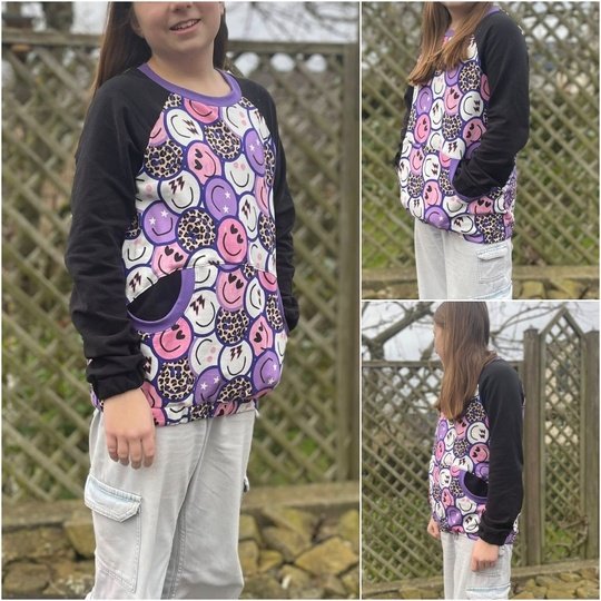 E-Book Schnittmuster SpringdaySweater unisex Gr. 74 bis 164