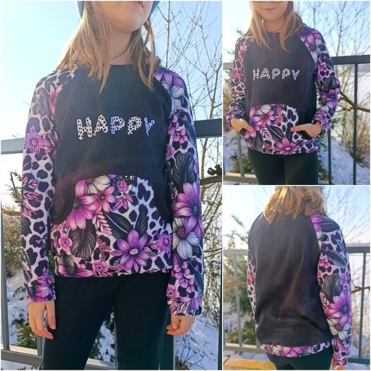 E-Book Schnittmuster SpringdaySweater unisex Gr. 74 bis 164