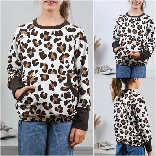 E-Book Schnittmuster SpringdaySweater unisex Gr. 74 bis 164