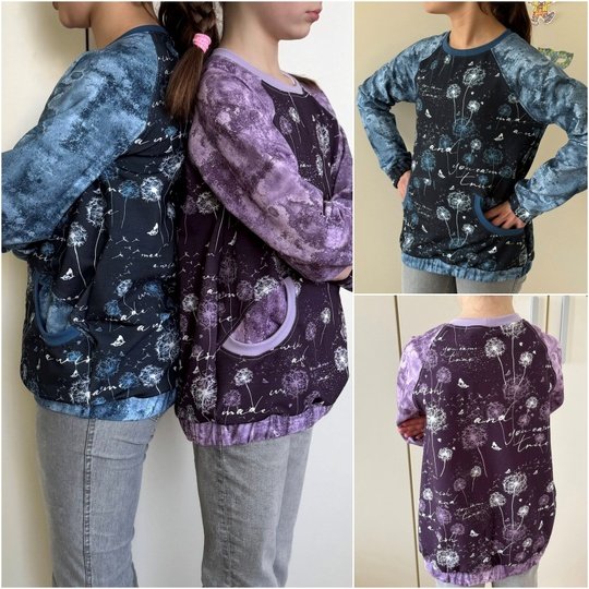 E-Book Schnittmuster SpringdaySweater unisex Gr. 74 bis 164