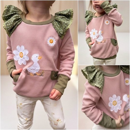 E-Book Schnittmuster SpringdaySweater unisex Gr. 74 bis 164