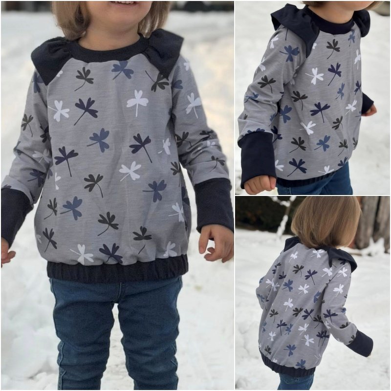 E-Book Schnittmuster SpringdaySweater unisex Gr. 74 bis 164 - Bild 4