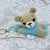 "Pocket Friend" Teddy Bear Keychain with Ball