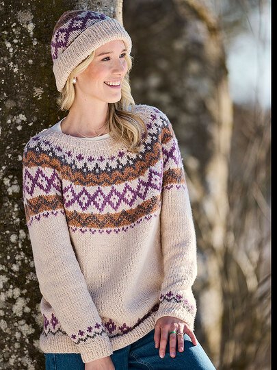 NORWEGERPULLI FABRIZIA, gestrickt