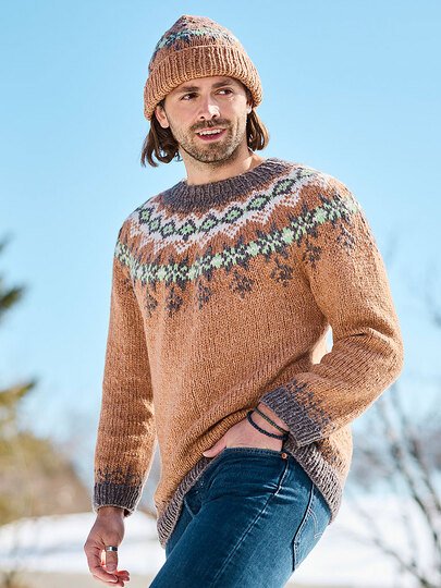 NORWEGERPULLI FABIAN, gestrickt