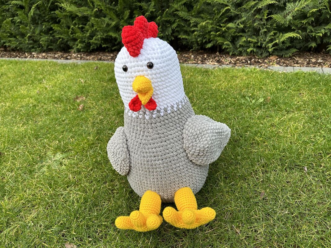 Häkelanleitung - Türstopper "Heli Henne" - Bild 5