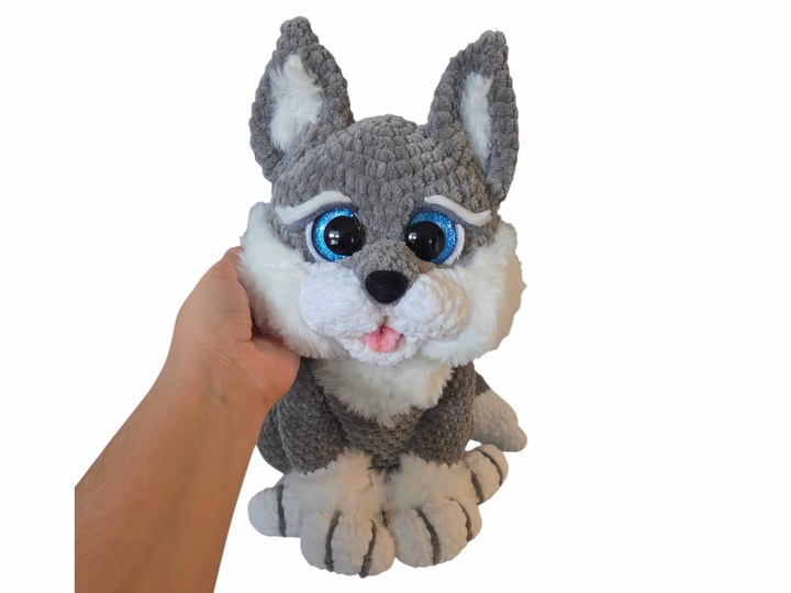 Crochet pattern for baby wolf
