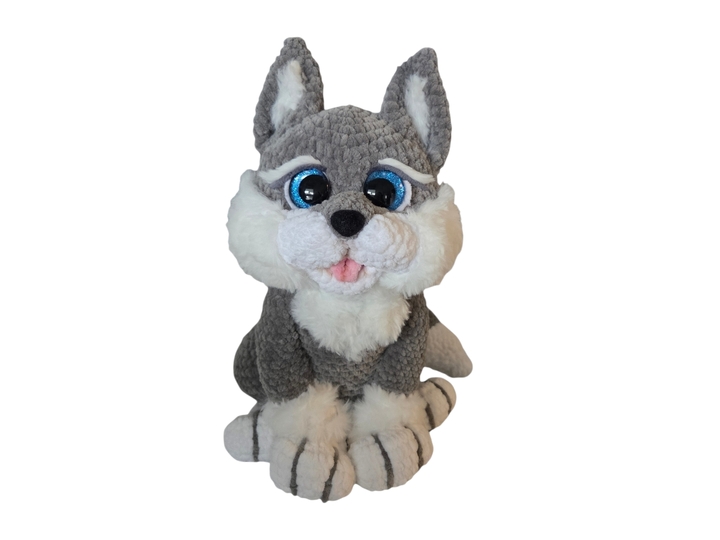 Crochet pattern for baby wolf