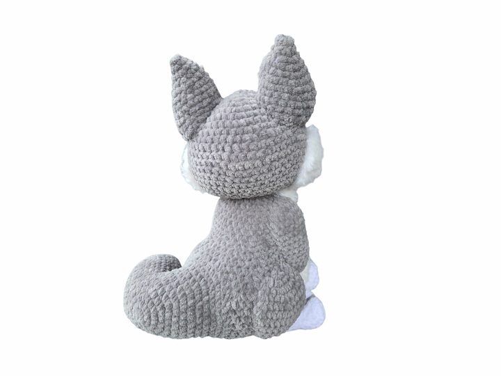 Crochet pattern for baby wolf