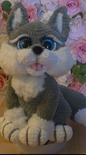 Häkelaneitung Baby Wolf