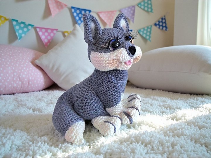 Häkelaneitung Baby Wolf