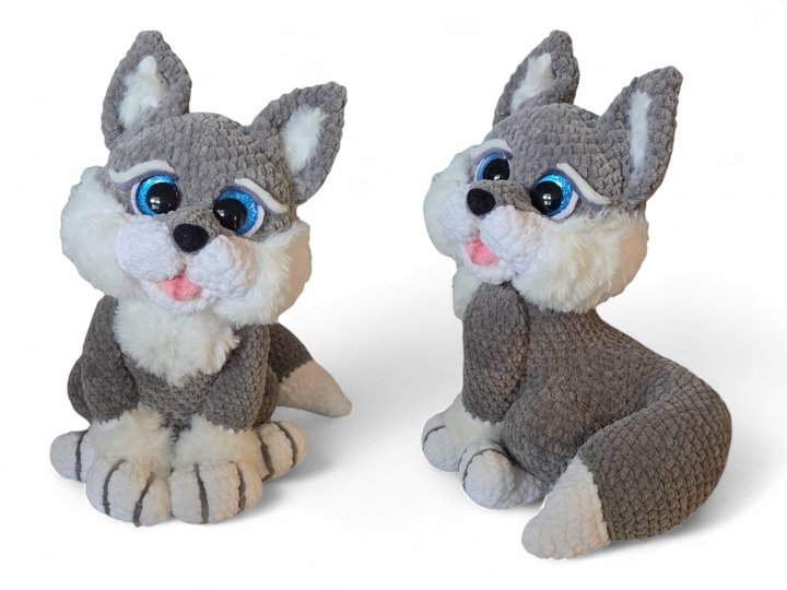 Häkelaneitung Baby Wolf