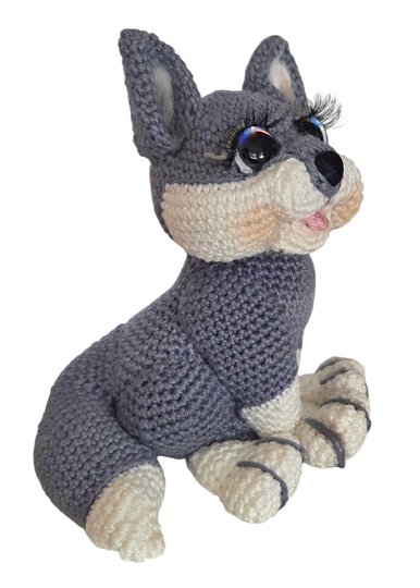 Häkelaneitung Baby Wolf