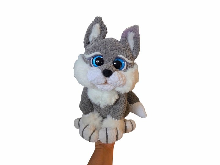 Häkelaneitung Baby Wolf