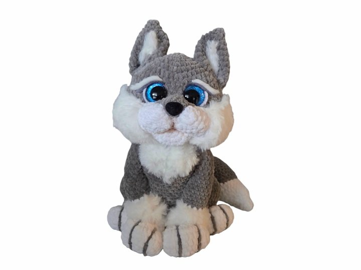Häkelaneitung Baby Wolf