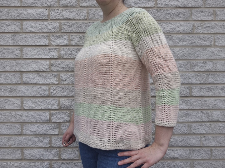 Häkelanleitung Pulli Kryds