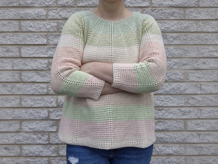 Häkelanleitung Pulli Kryds