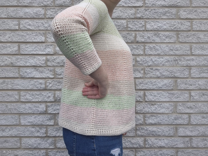 Häkelanleitung Pulli Kryds