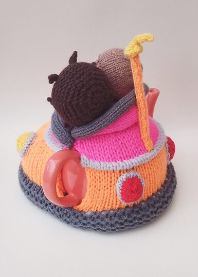 TeaCosyFolk's Dodgem Car Tea Cosy Knitting Pattern