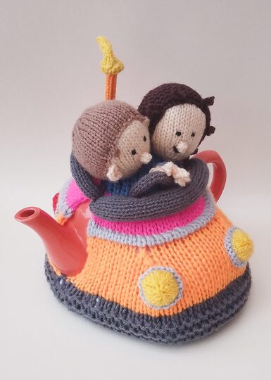 TeaCosyFolk's Dodgem Car Tea Cosy Knitting Pattern