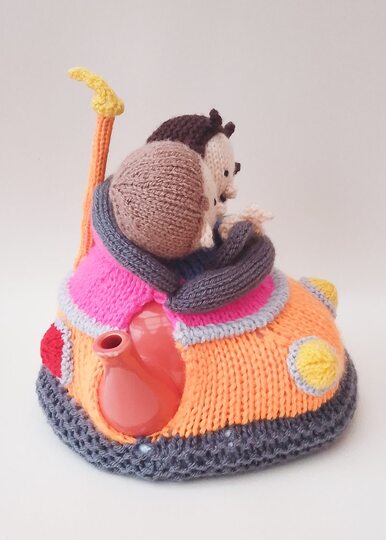 TeaCosyFolk's Dodgem Car Tea Cosy Knitting Pattern