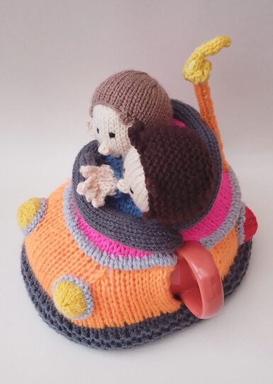 TeaCosyFolk's Dodgem Car Tea Cosy Knitting Pattern