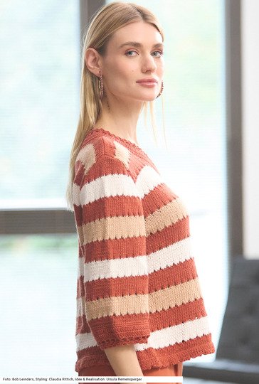 Pulli mit Lochmuster