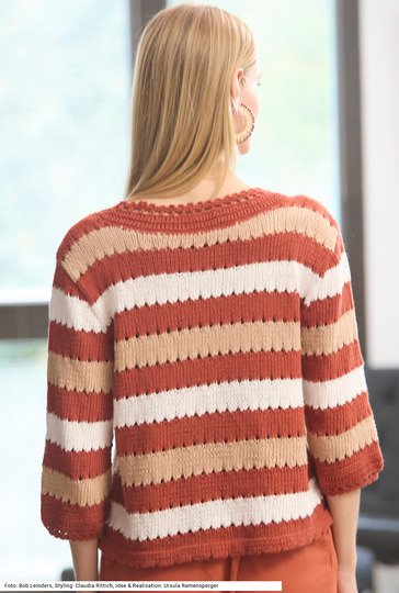 Pulli mit Lochmuster