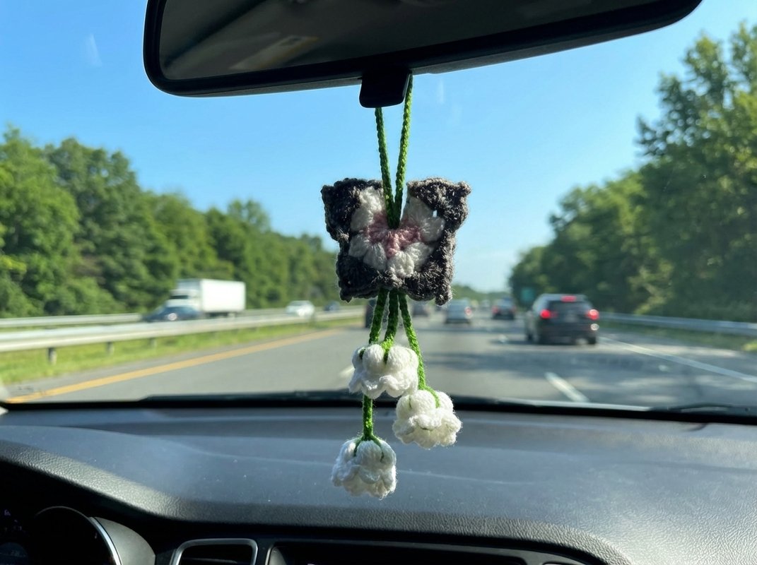 Delicate Flower Butterflies with Hanging Blossoms – Crochet Pattern - Image 6