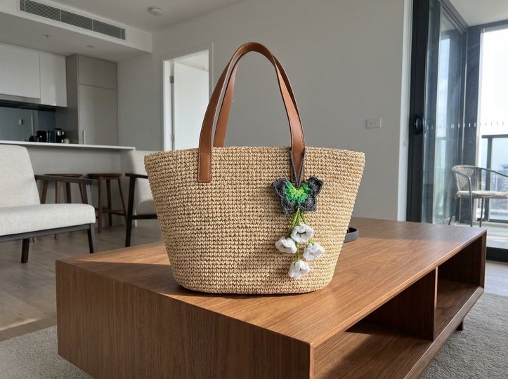 Zarte Blüten-Schmetterlinge mit hängenden Blüten - Häkelanleitung